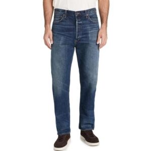 Agolde Straight Fit Medium Wash Denim Jean Sz 36